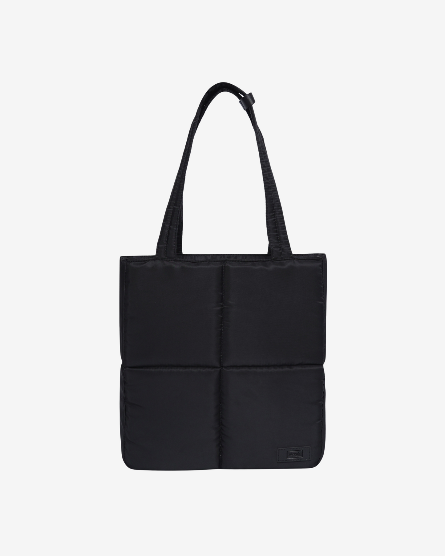 Versatile Tote Puffer Bag in Black - Limited Edition