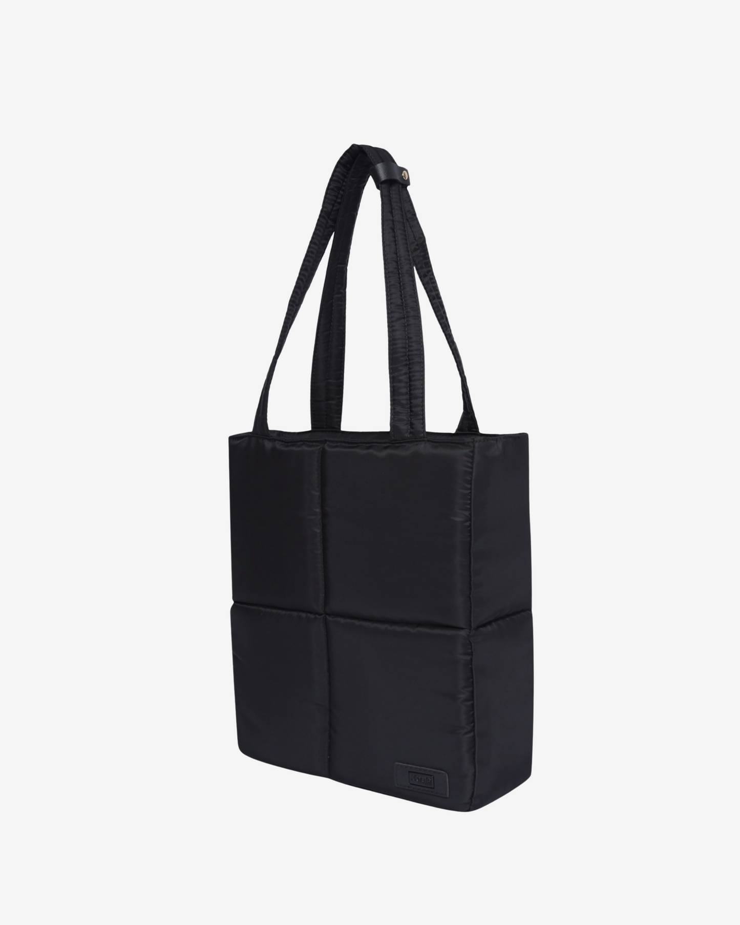 Versatile Tote Puffer Bag in Black - Limited Edition
