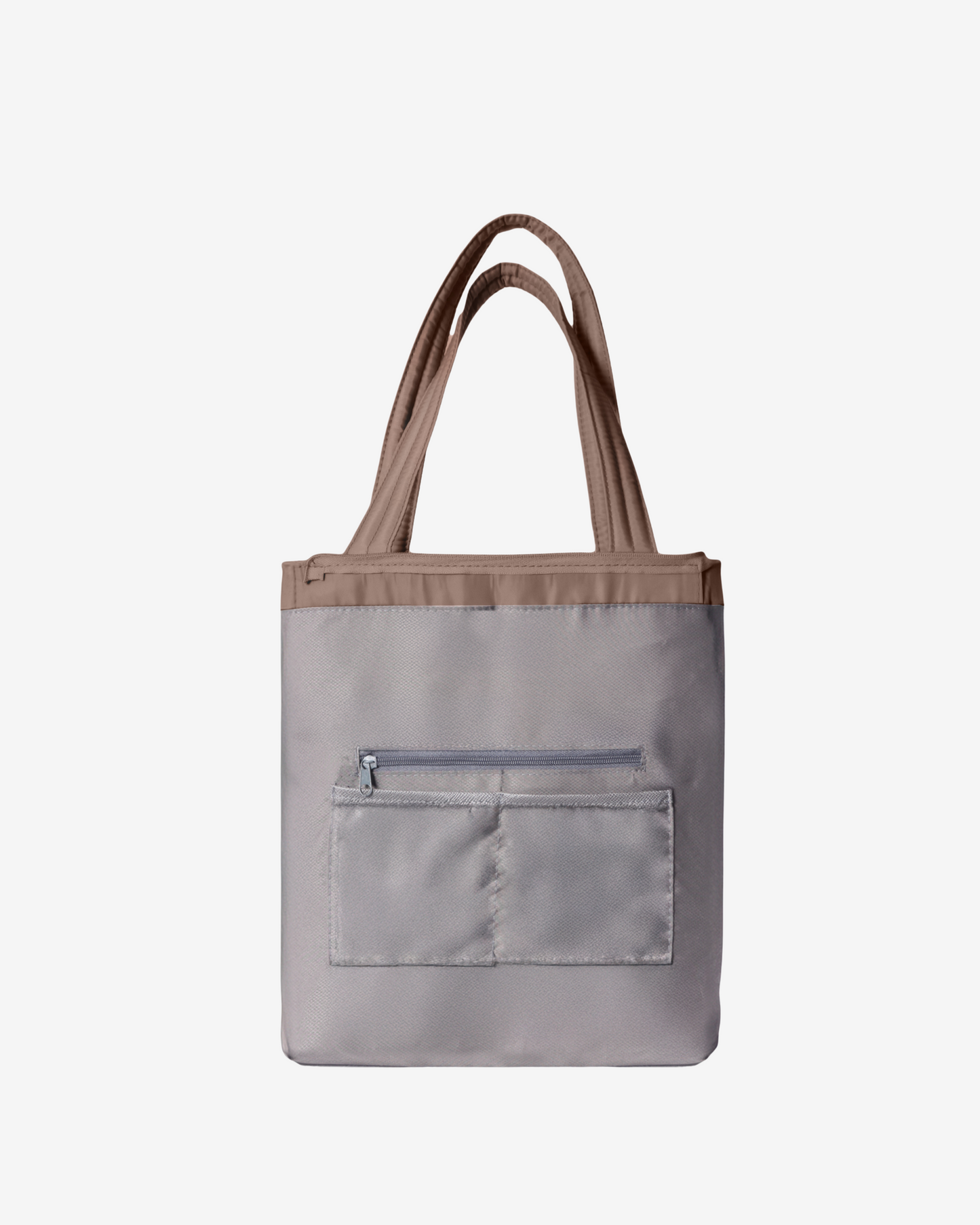 Versatile Tote Puffer Bag in Taupe - Limited Edition