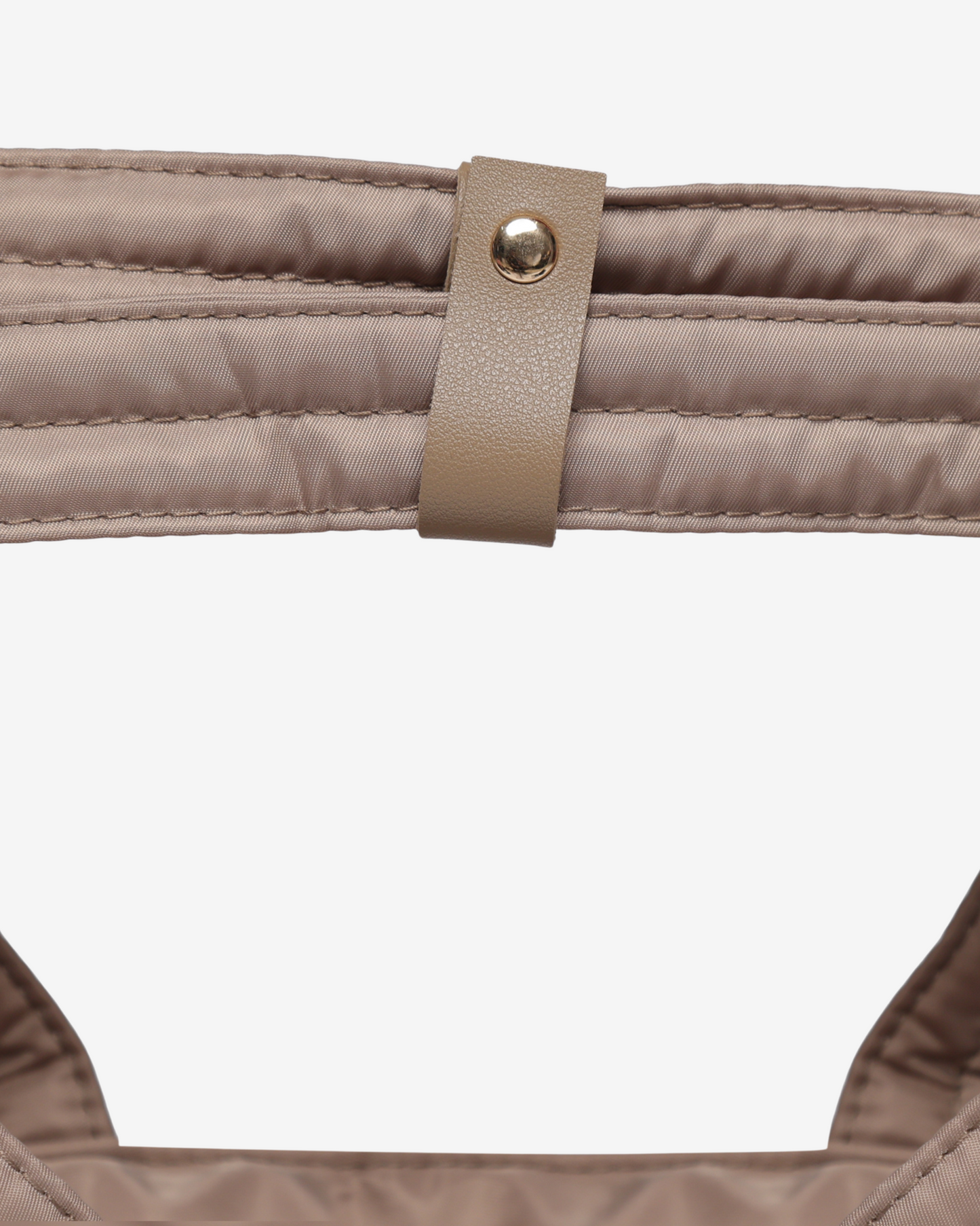 Versatile Tote Puffer Bag in Taupe - Limited Edition