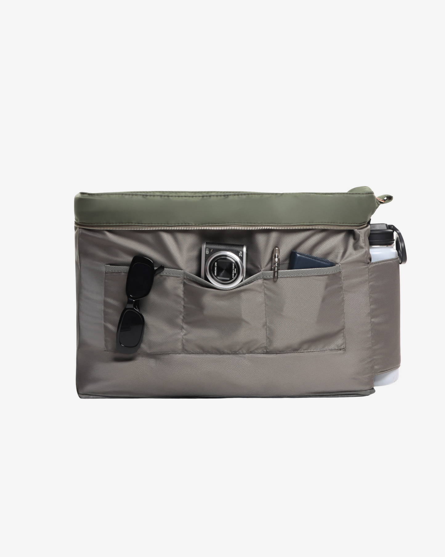 Mini Carry-all Travel Bag in Army Green