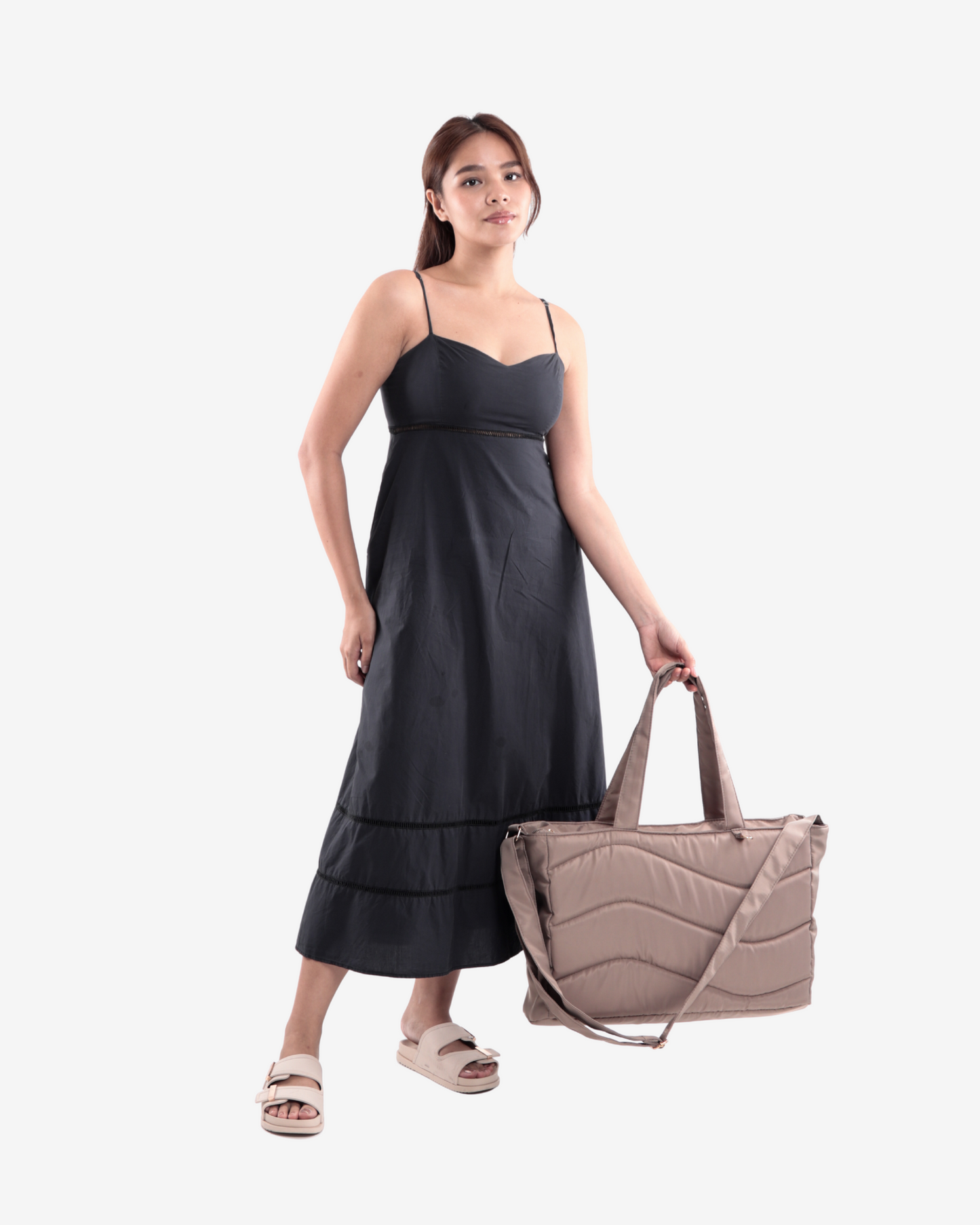 Carry-all Travel Bag in Taupe