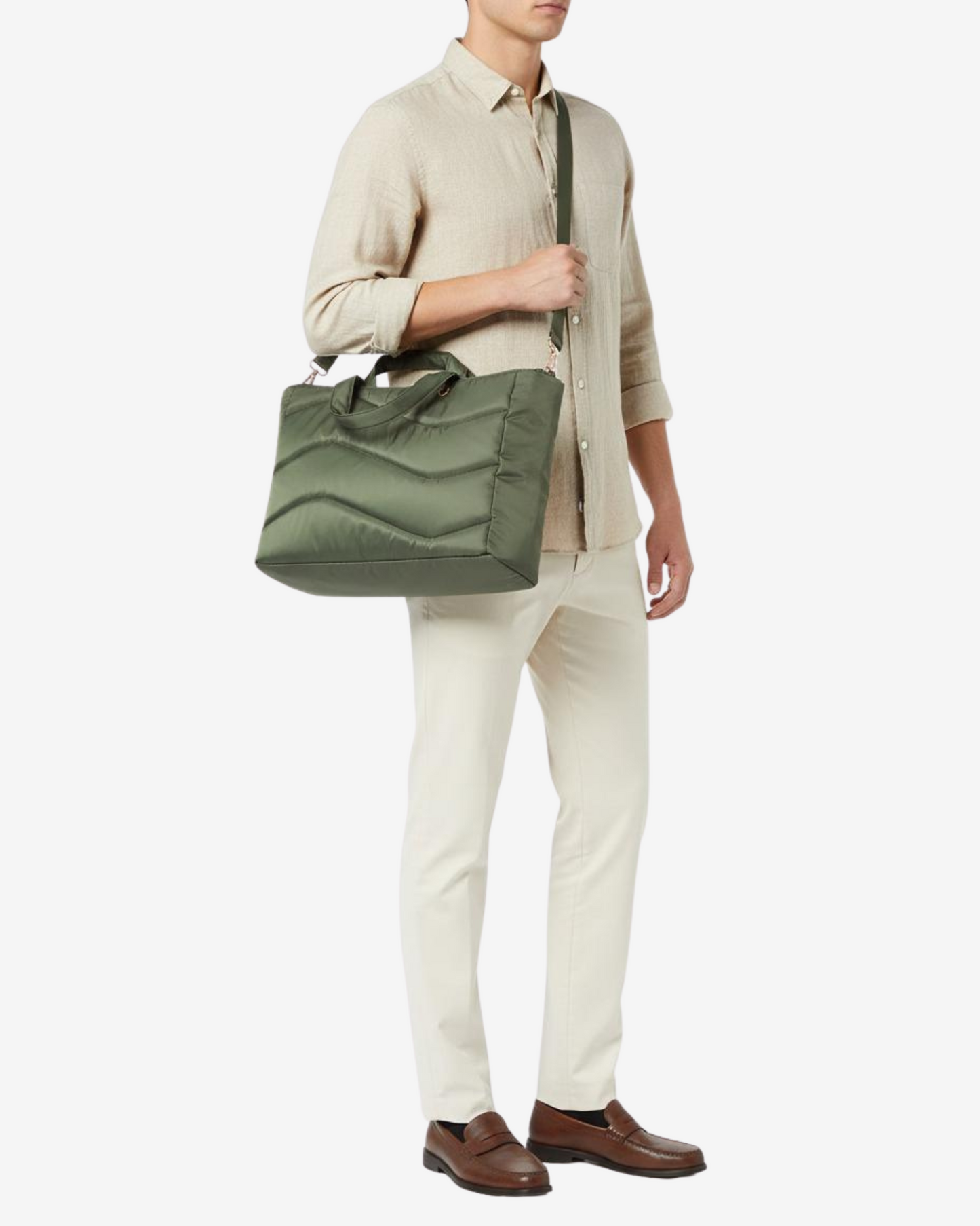 Mini Carry-all Travel Bag in Army Green