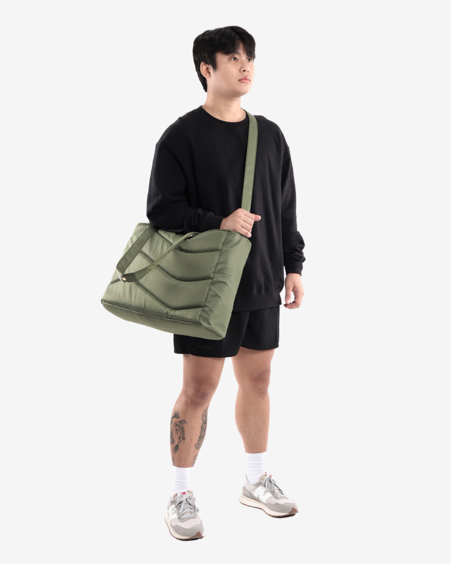 Carry-all Travel Bag in Army Green