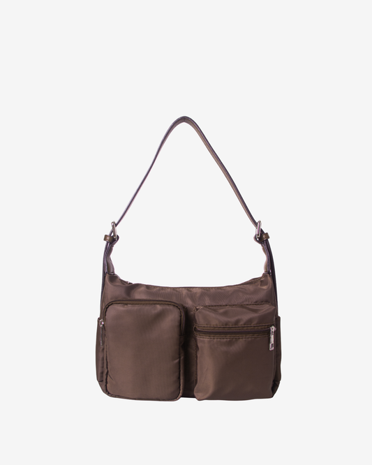 The City Bag in Brown