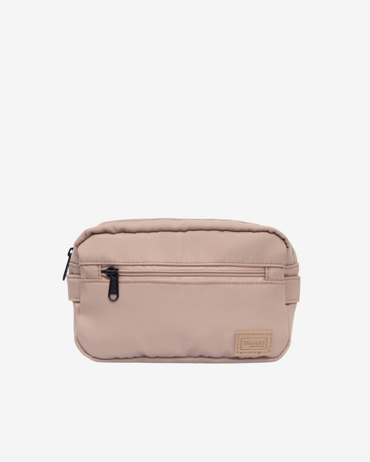 Quick Pack Belt Bag in Taupe