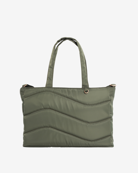 Mini Carry-all Travel Bag in Army Green