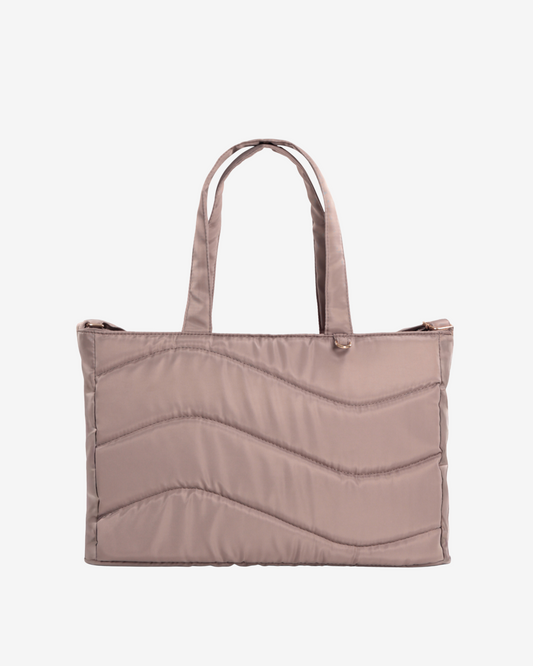 Mini Carry-all Travel Bag in Taupe