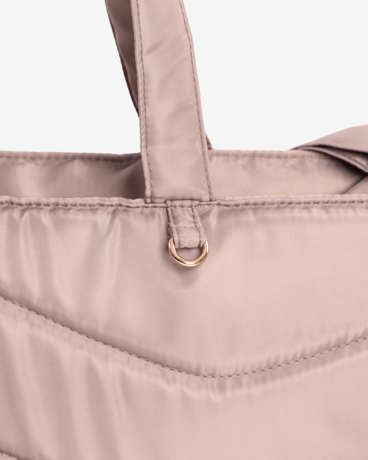 Mini Carry-all Travel Bag in Taupe