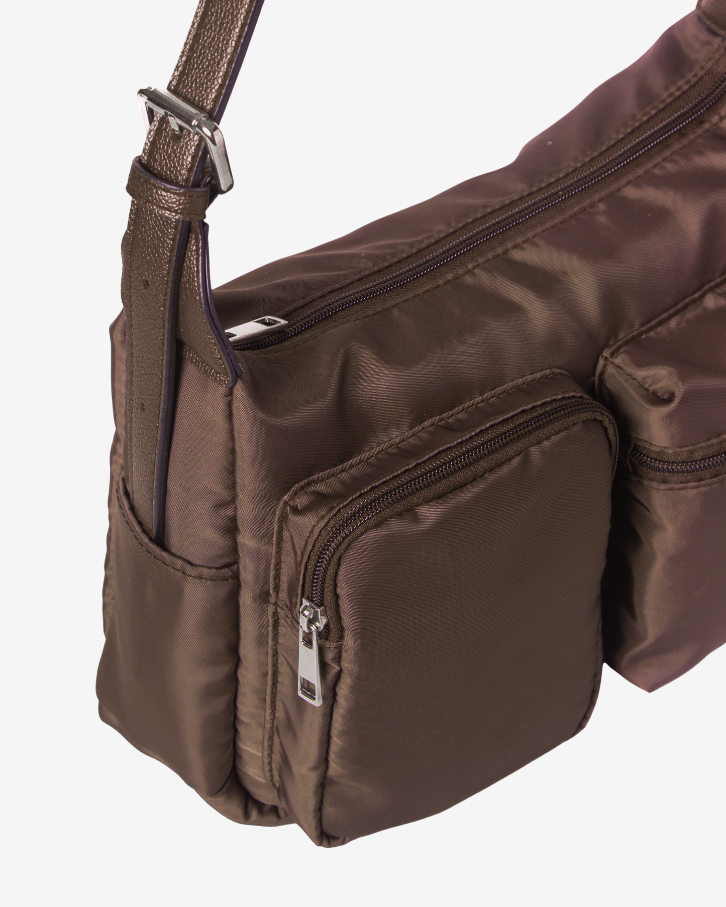 The City Bag in Brown