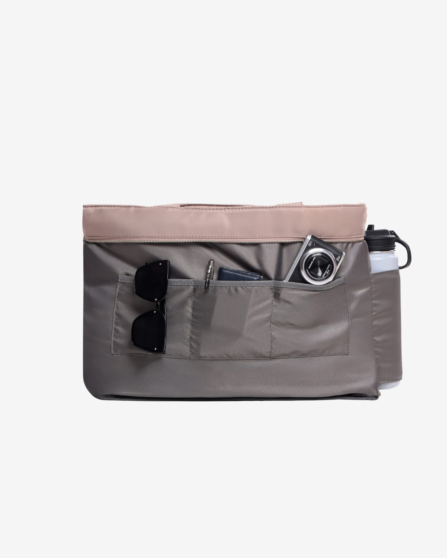 Mini Carry-all Travel Bag in Taupe