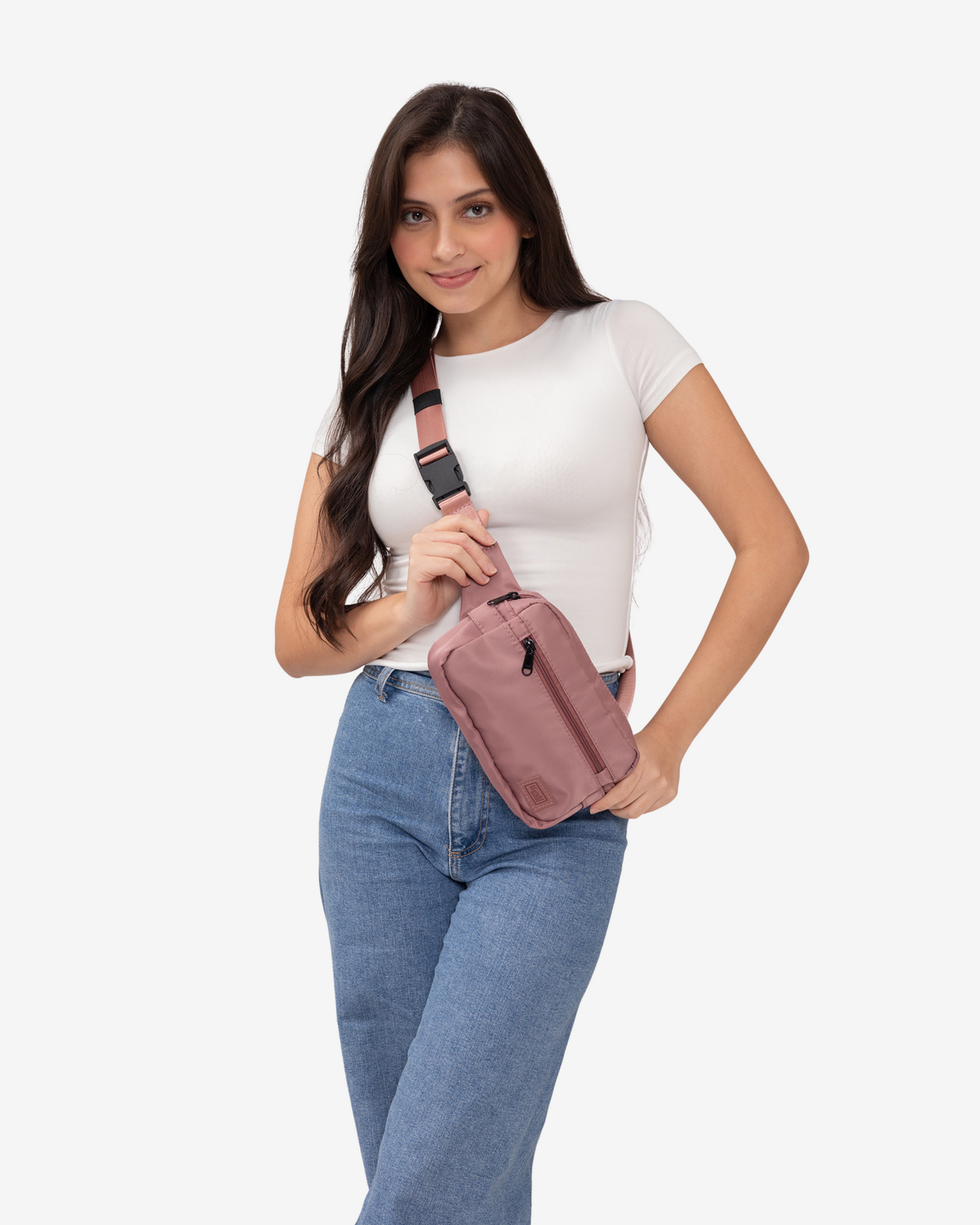 Quick Pack Belt Bag in Rose Gold