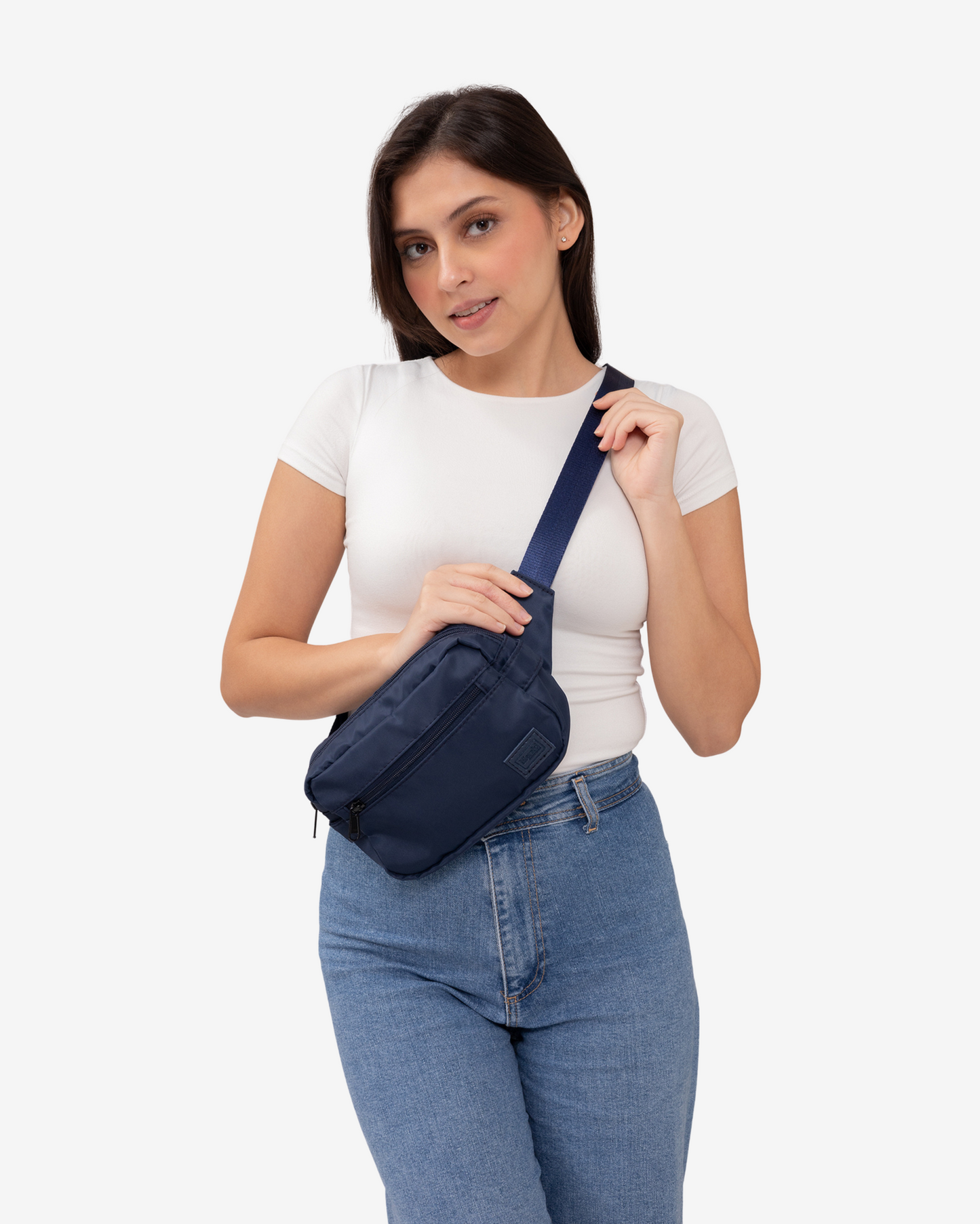 Quick Pack Belt Bag in Blue