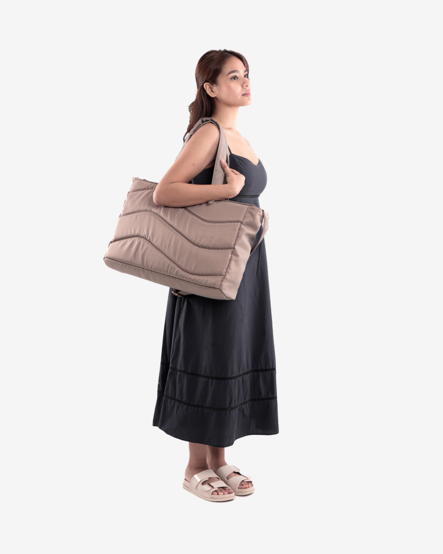 Carry-all Travel Bag in Taupe