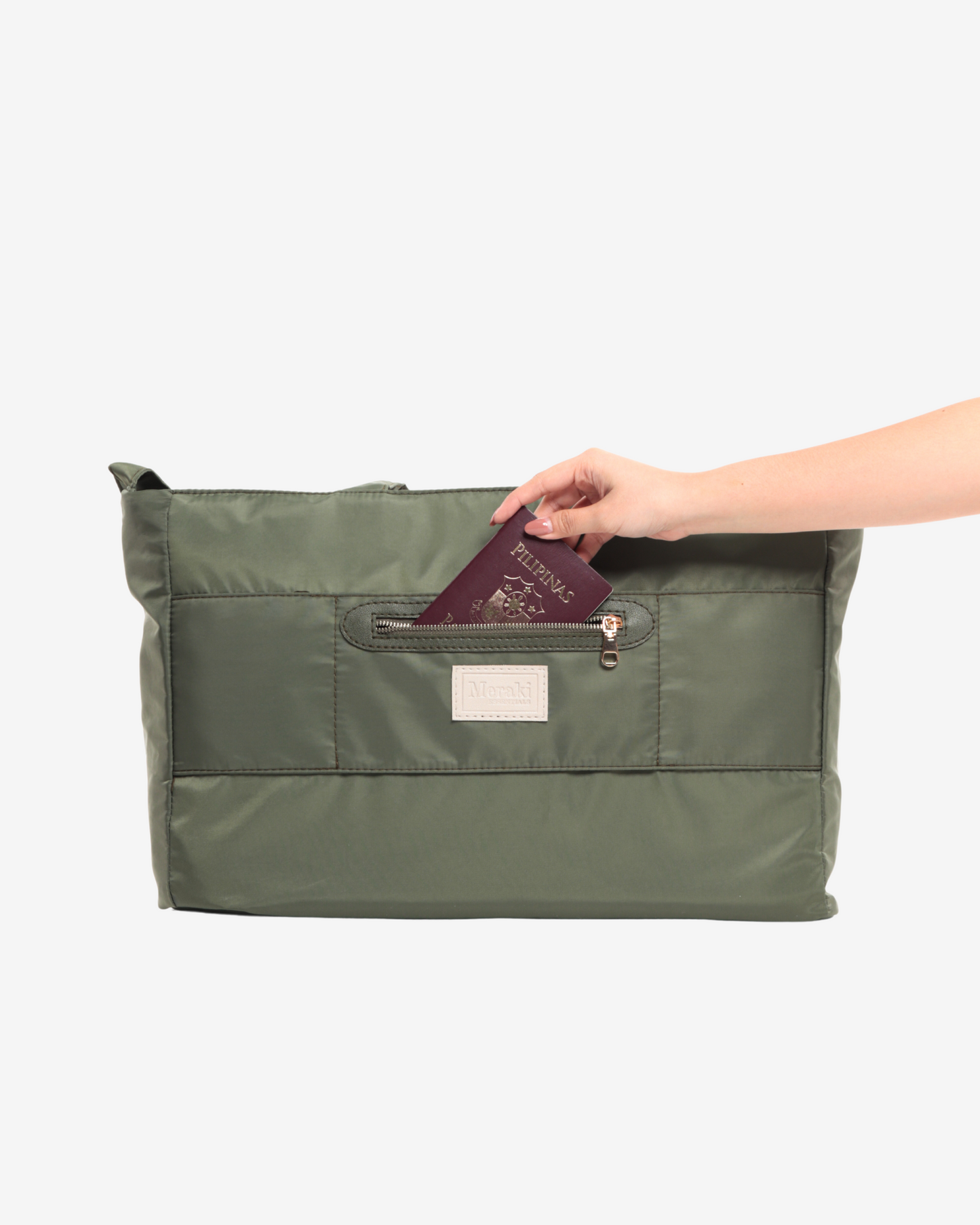 Carry-all Travel Bag in Army Green