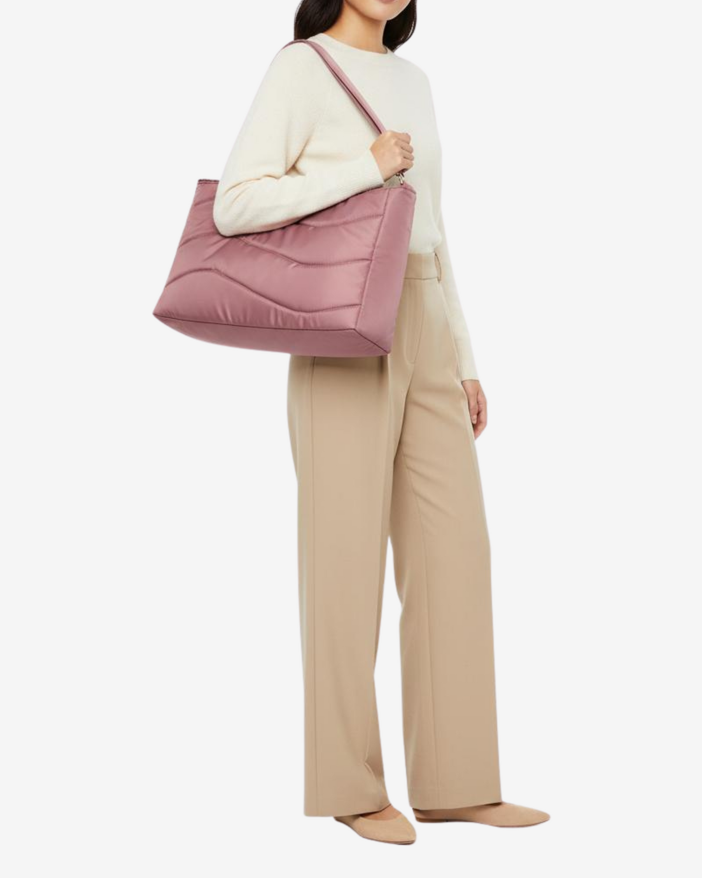 Mini Carry-all Travel Bag in Rose Gold